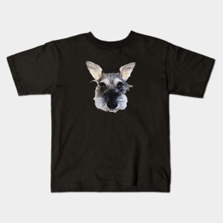 Schnauzer - Mini Schnauzer Salt and Pepper Puppy Dog Kids T-Shirt